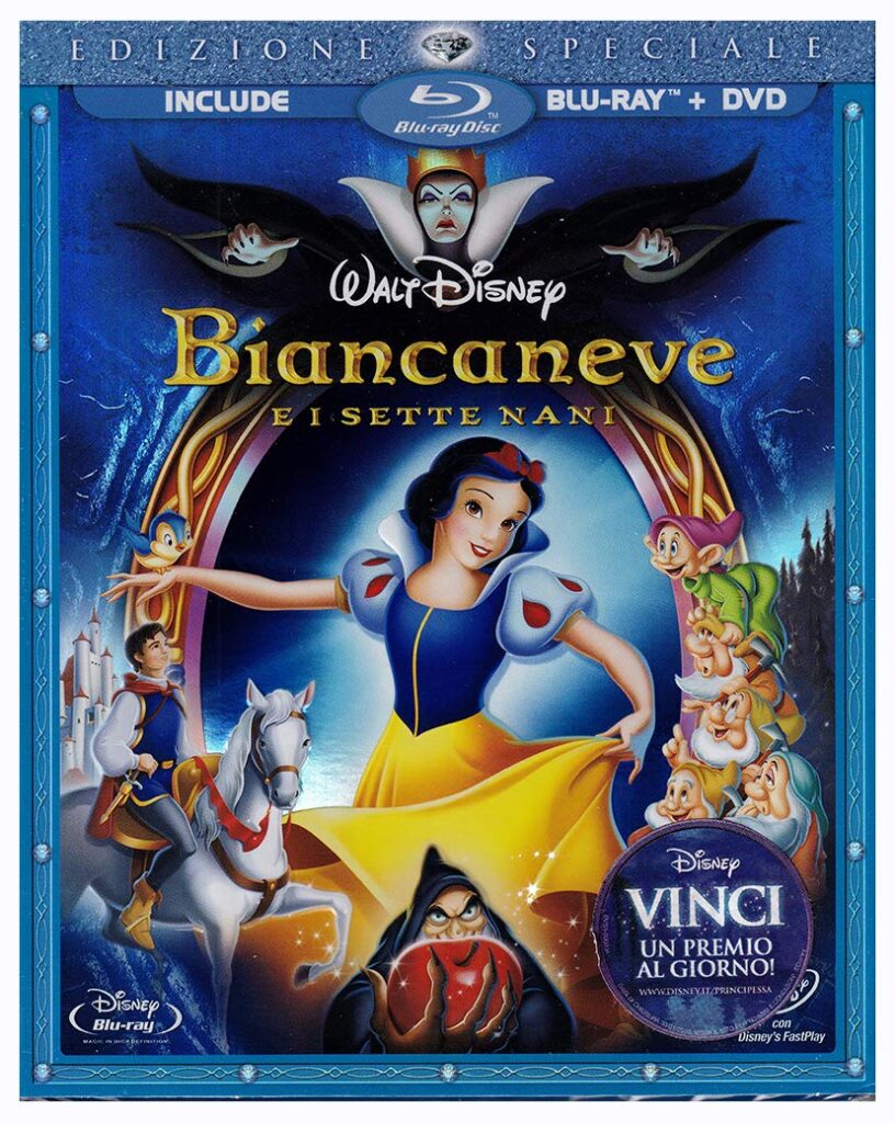 Biancaneve e i sette nani in Blu Ray 