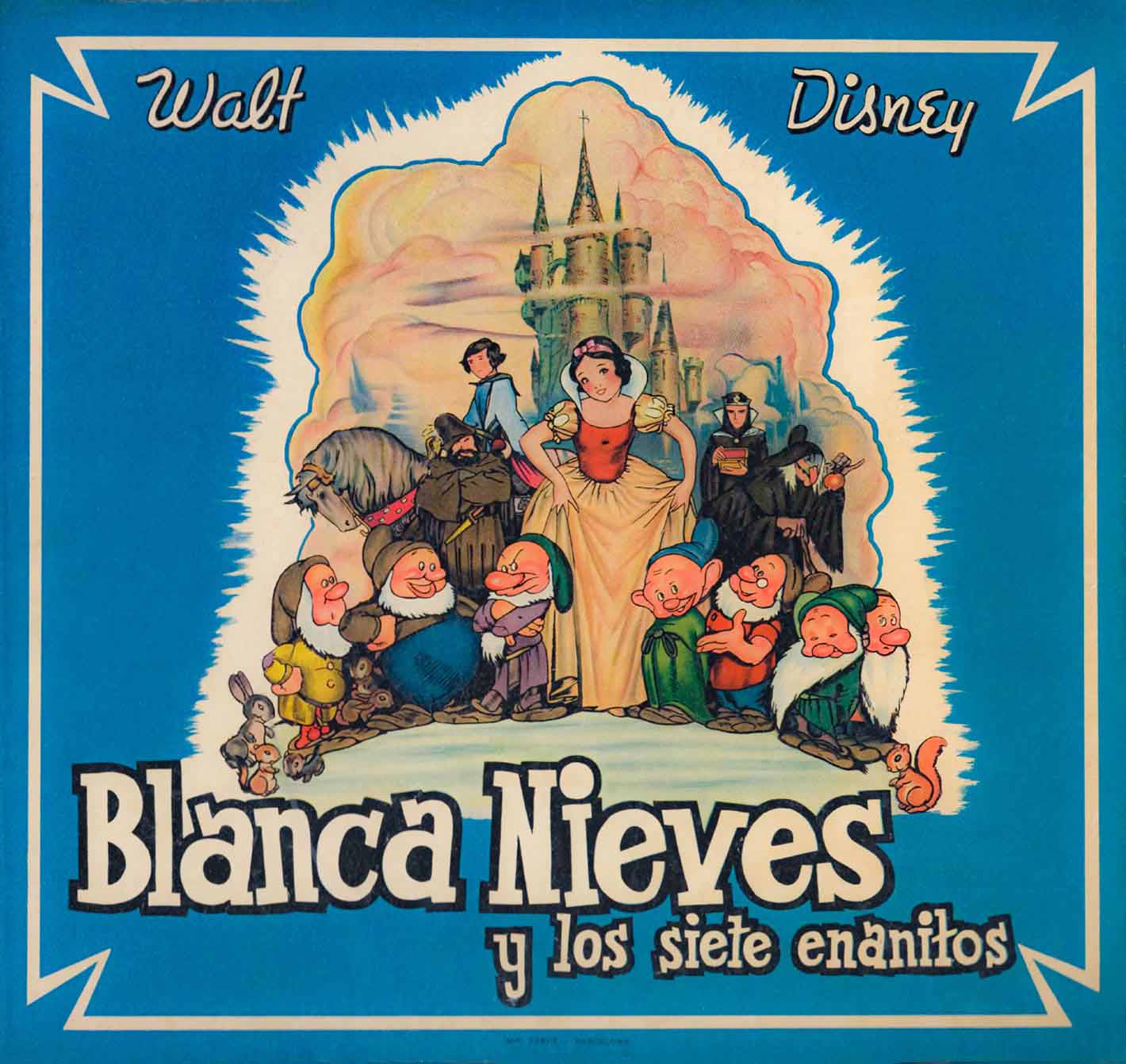 Spanish original soundtrack of Blanca Nieves y los siete